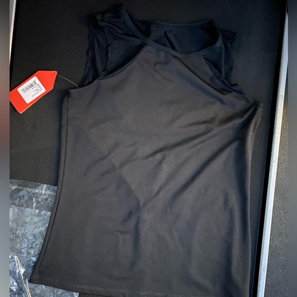 Oiselle Women's Third Eye Tank in Black, Size 2, XS - Picture 2 of 6